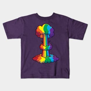 Rainbow Bomb Kids T-Shirt